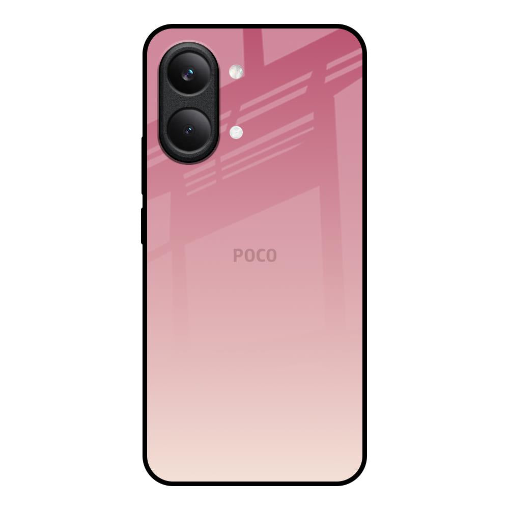 Blooming Pink Poco X8 Pro max 5G Glass Back Cover Online