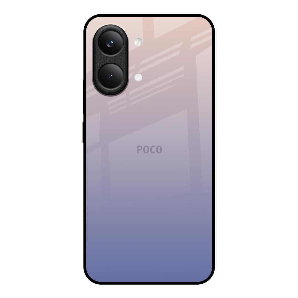 Rose Hue Poco X8 Pro max 5G Glass Back Cover Online
