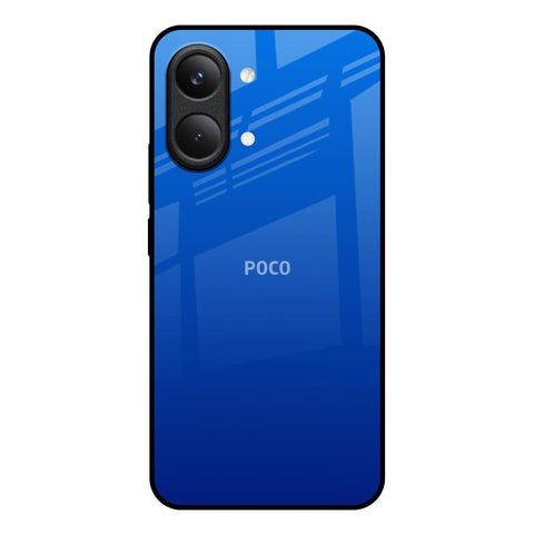 Egyptian Blue Poco X8 Pro max 5G Glass Back Cover Online