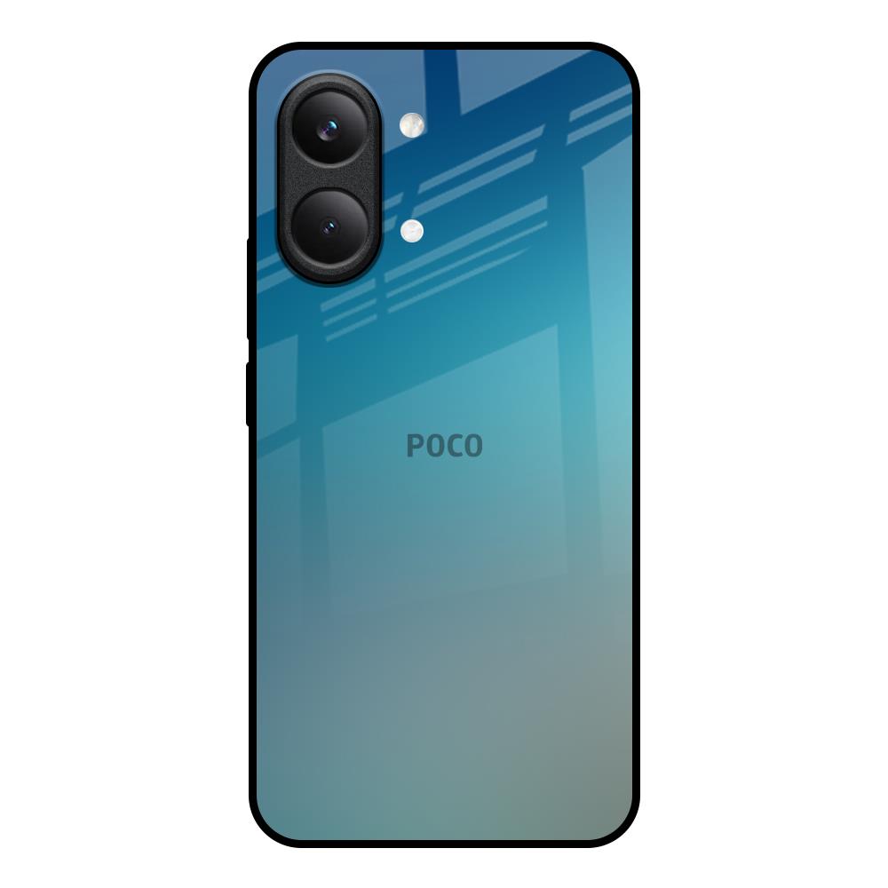 Sea Theme Gradient Poco X8 Pro max 5G Glass Back Cover Online