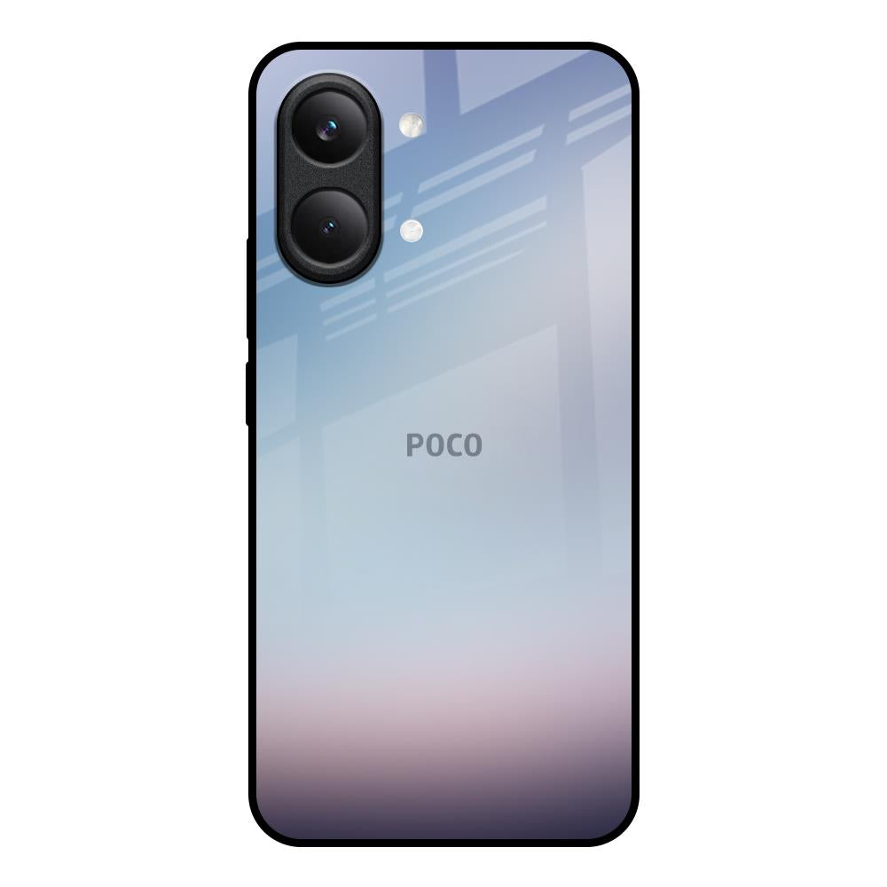 Light Sky Texture Poco X8 Pro max 5G Glass Back Cover Online