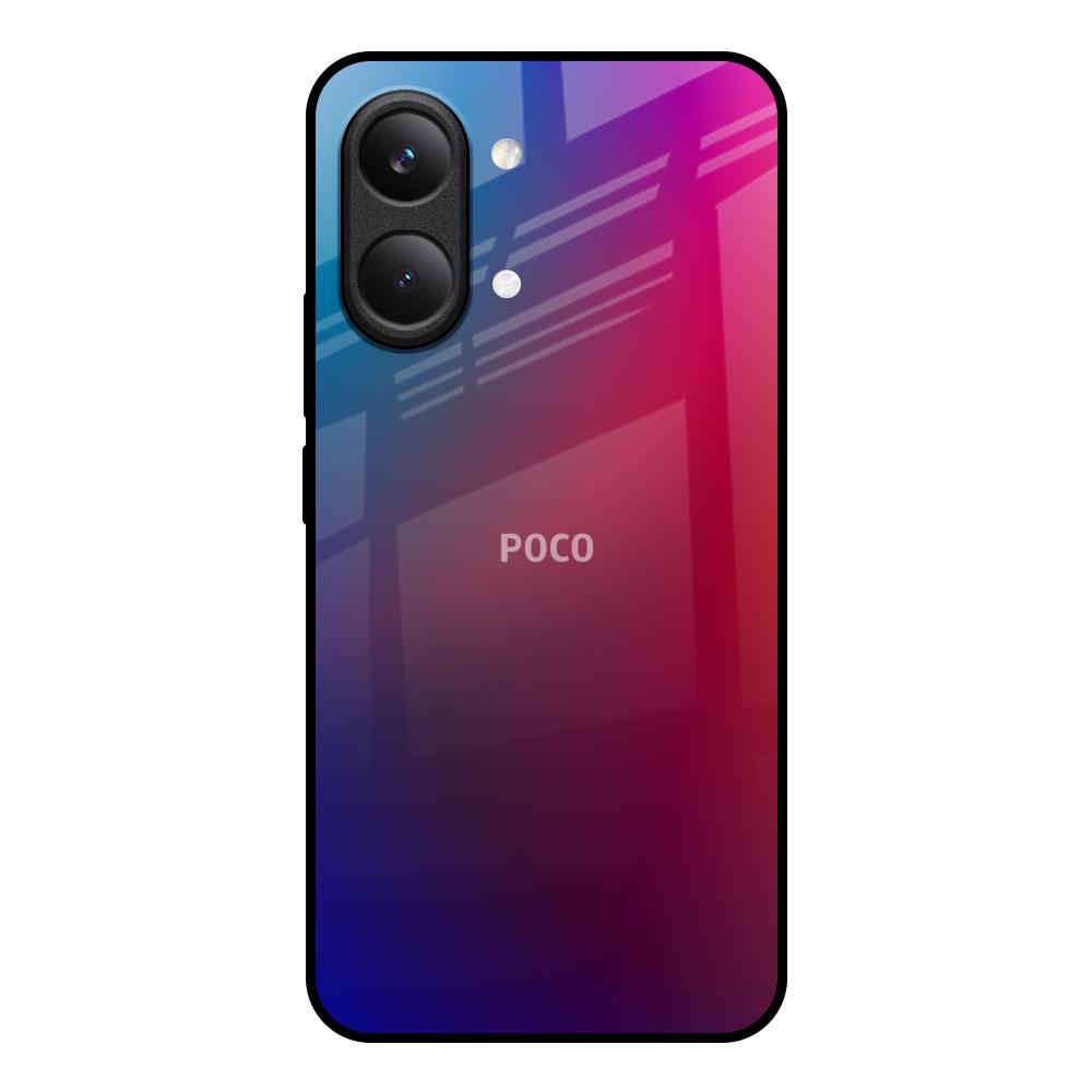 Magical Color Shade Poco X8 Pro max 5G Glass Back Cover Online