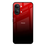 Maroon Faded Poco X8 Pro max 5G Glass Back Cover Online