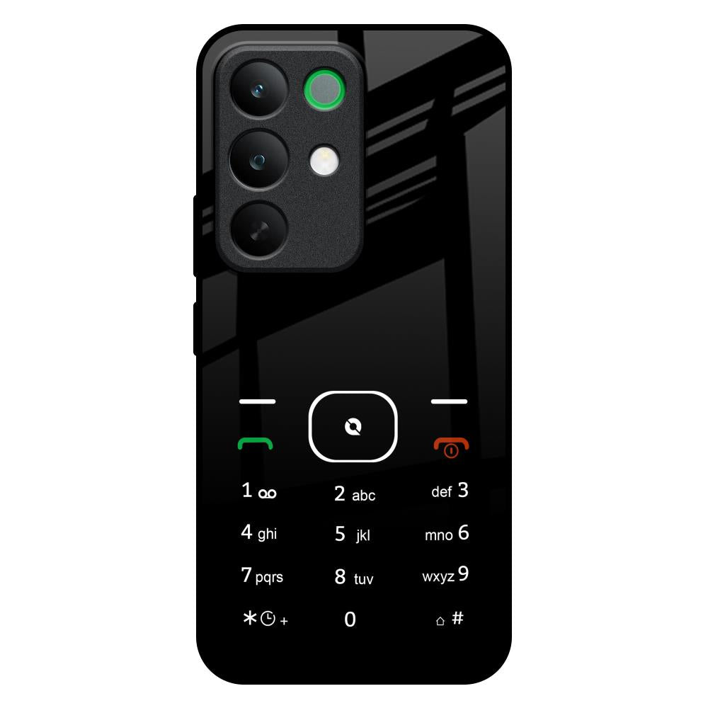 Classic Keypad Pattern Realme C85 5G Glass Back Cover Online
