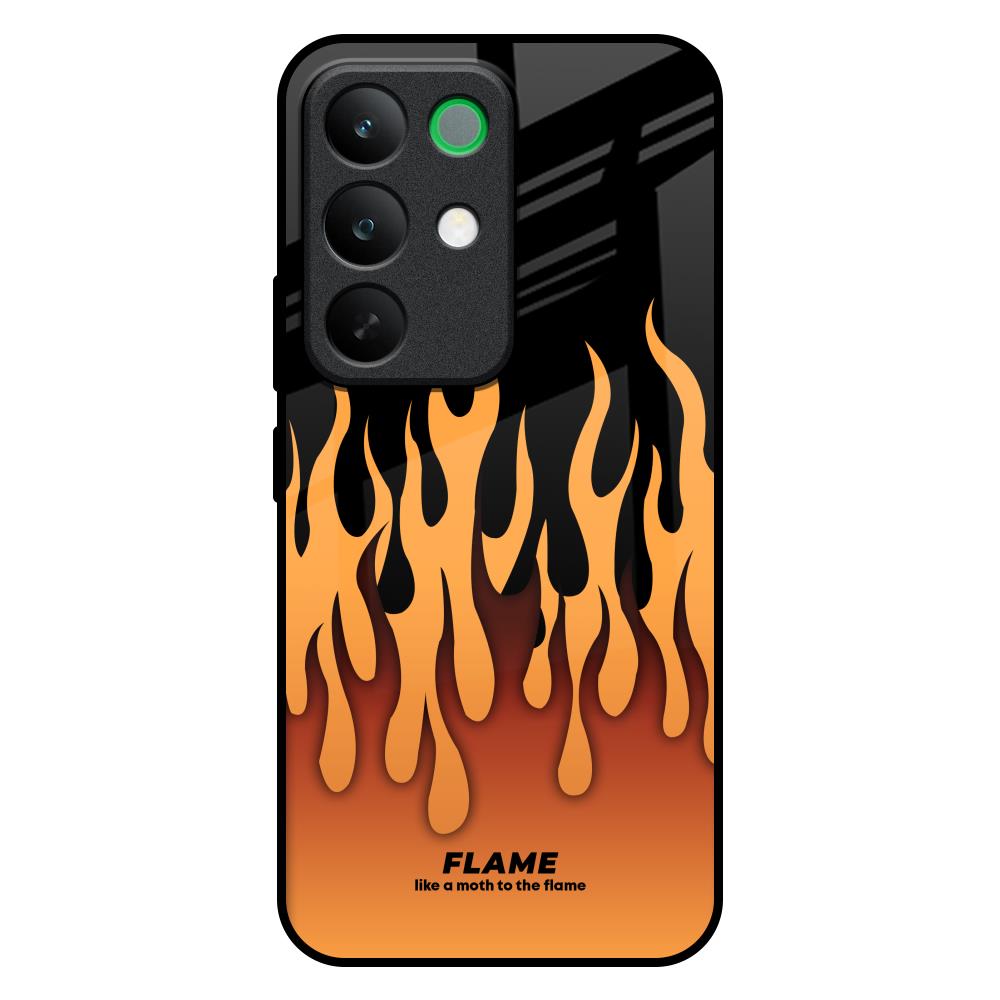 Fire Flame Realme C85 5G Glass Back Cover Online