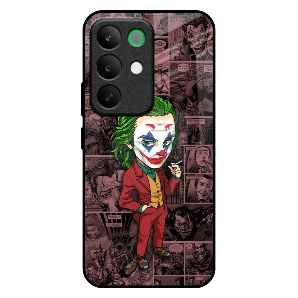 Joker Cartoon Realme C85 5G Glass Back Cover Online