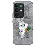 Cute Baby Bunny Realme C85 5G Glass Back Cover Online