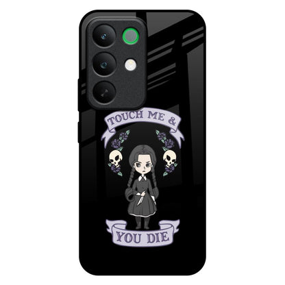 Touch Me & You Die Realme C85 5G Glass Back Cover Online