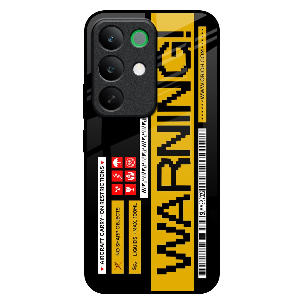 Aircraft Warning Realme C85 5G Glass Back Cover Online