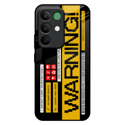 Aircraft Warning Realme C85 5G Glass Back Cover Online
