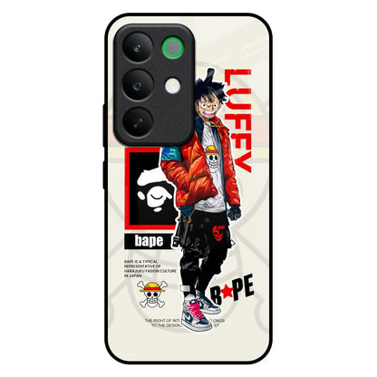 Bape Luffy Realme C85 5G Glass Back Cover Online
