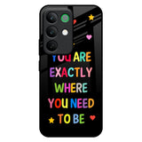 Magical Words Realme C85 5G Glass Back Cover Online