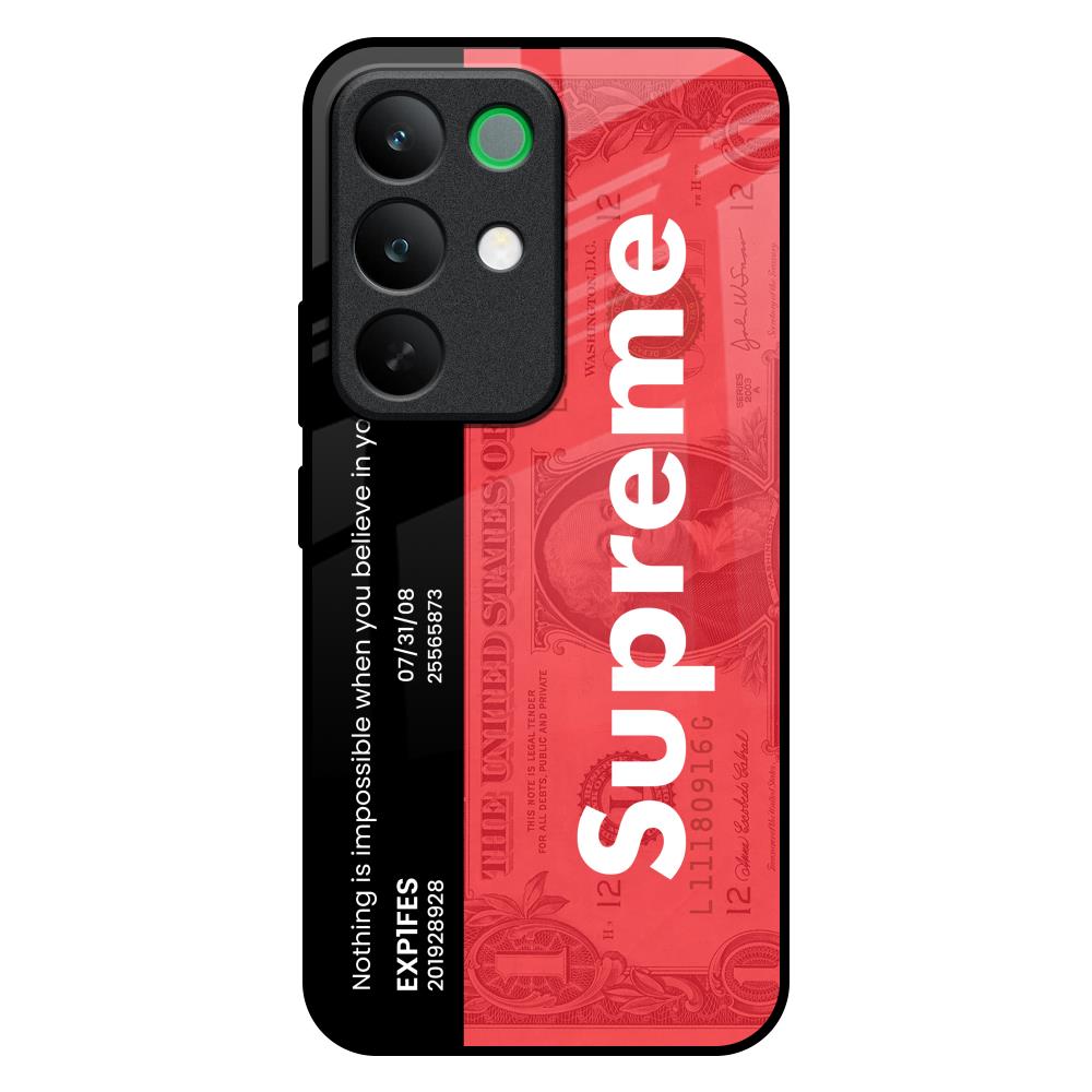 Supreme Ticket Realme C85 5G Glass Back Cover Online