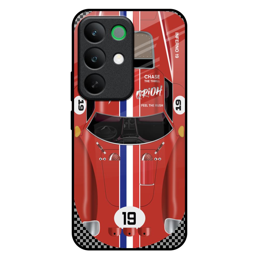 Racing Vintage Realme C85 5G Glass Back Cover Online
