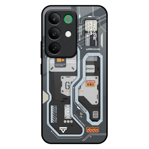Retro Futuristic Realme C85 5G Glass Back Cover Online