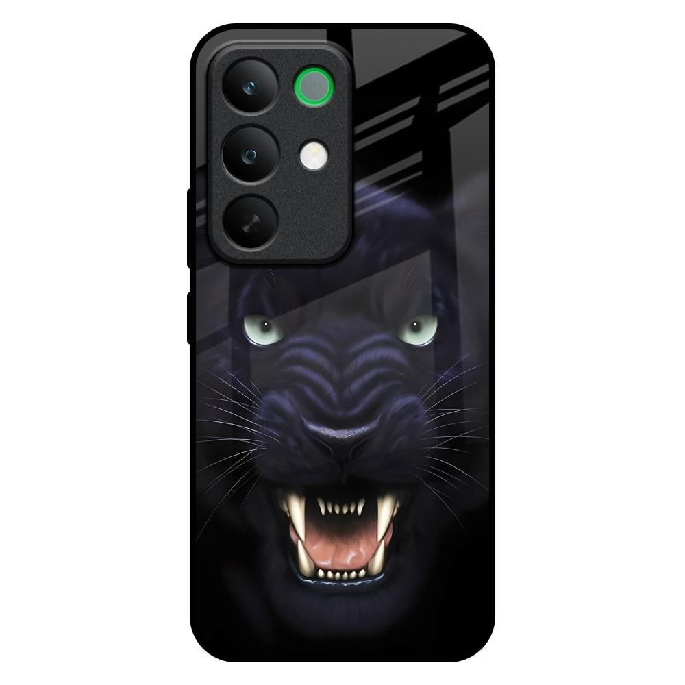 Angry Black Tiger Realme C85 5G Glass Back Cover Online