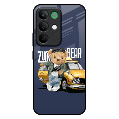 Adventurous Bear Realme C85 5G Glass Back Cover Online