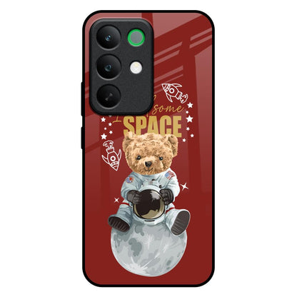 Astronaut Bear Realme C85 5G Glass Back Cover Online