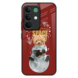 Astronaut Bear Realme C85 5G Glass Back Cover Online