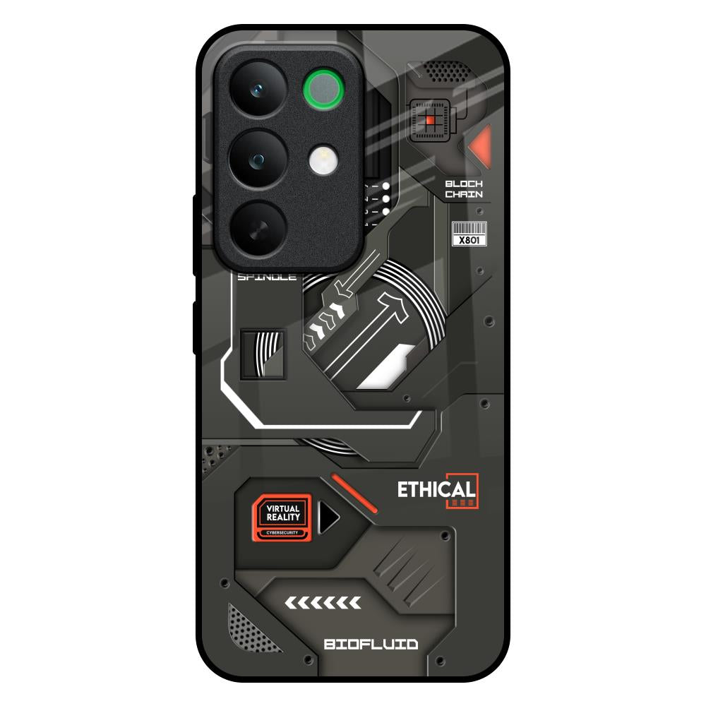 Tech Aesthetics Realme C85 5G Glass Back Cover Online