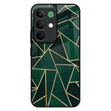 Abstract Green Realme C85 5G Glass Back Cover Online