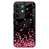 Heart Rain Fall Realme C85 5G Glass Back Cover Online