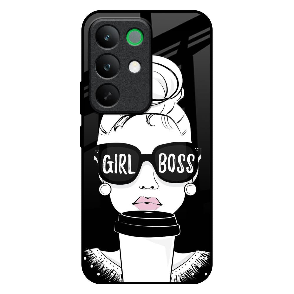 Girl Boss Realme C85 5G Glass Back Cover Online