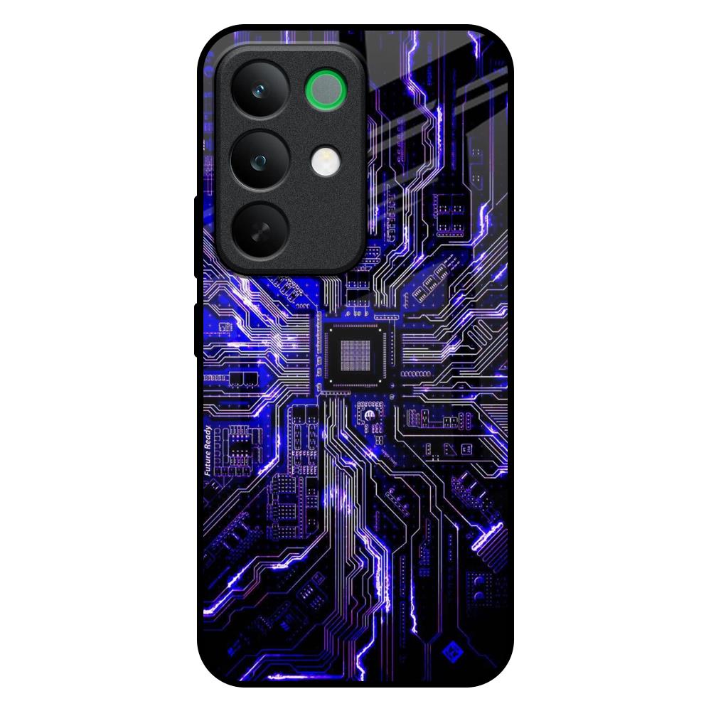 Techno Color Pattern Realme C85 5G Glass Back Cover Online