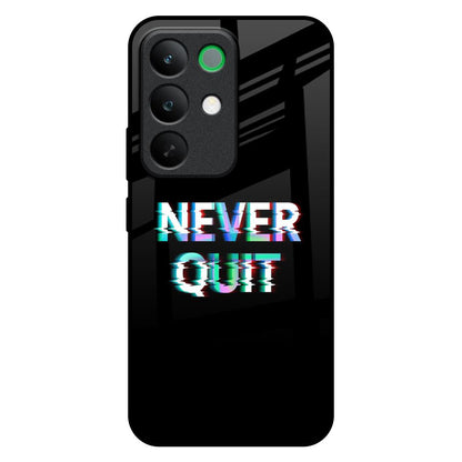 Never Quit Realme C85 5G Glass Back Cover Online