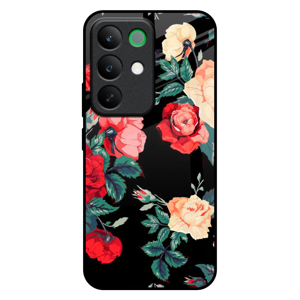 Floral Bunch Realme C85 5G Glass Back Cover Online