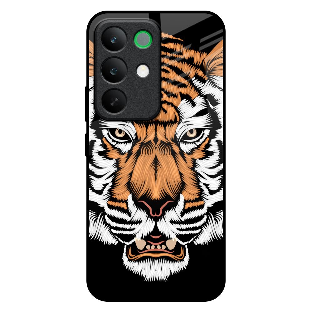 Angry Tiger Realme C85 5G Glass Back Cover Online