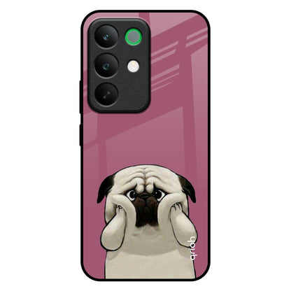 Funny Pug Face Realme C85 5G Glass Back Cover Online