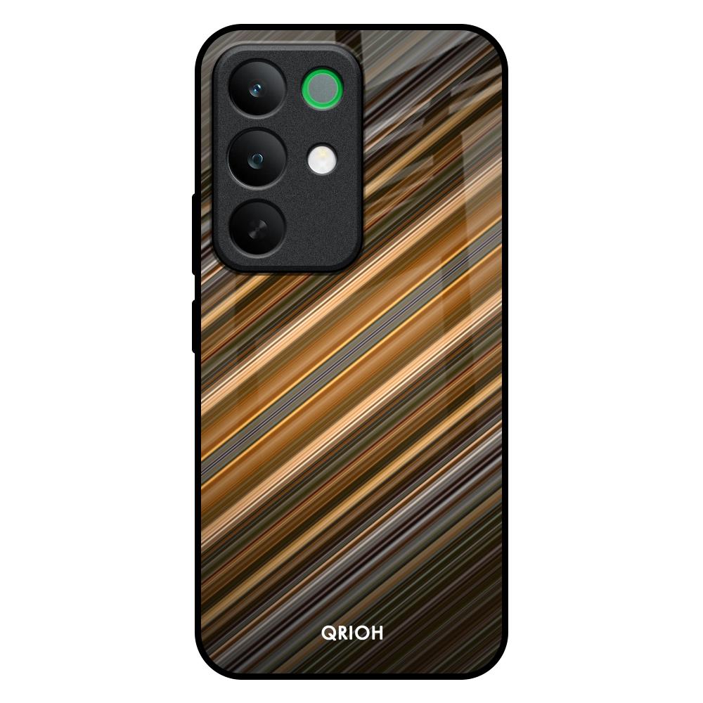 Diagonal Slash Pattern Realme C85 5G Glass Back Cover Online