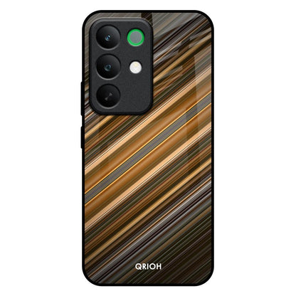 Diagonal Slash Pattern Realme C85 5G Glass Back Cover Online