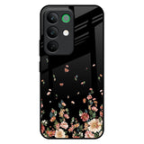 Floating Floral Print Realme C85 5G Glass Back Cover Online