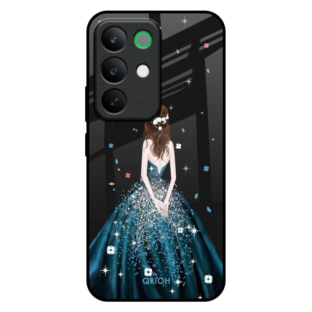 Queen Of Fashion Realme C85 5G Glass Back Cover Online