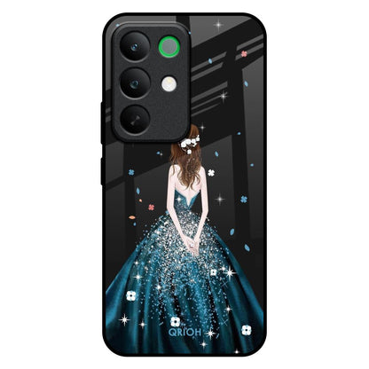 Queen Of Fashion Realme C85 5G Glass Back Cover Online