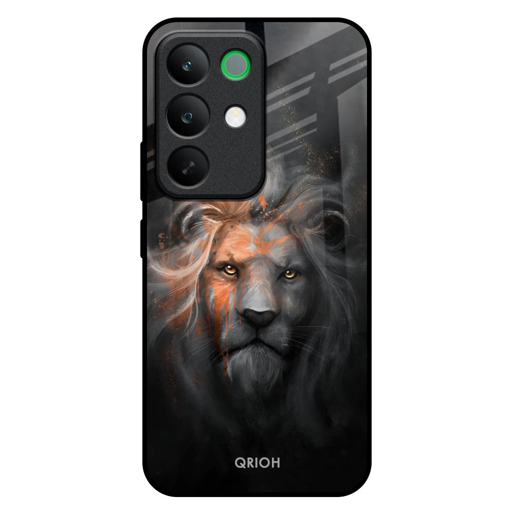 Devil Lion Realme C85 5G Glass Back Cover Online