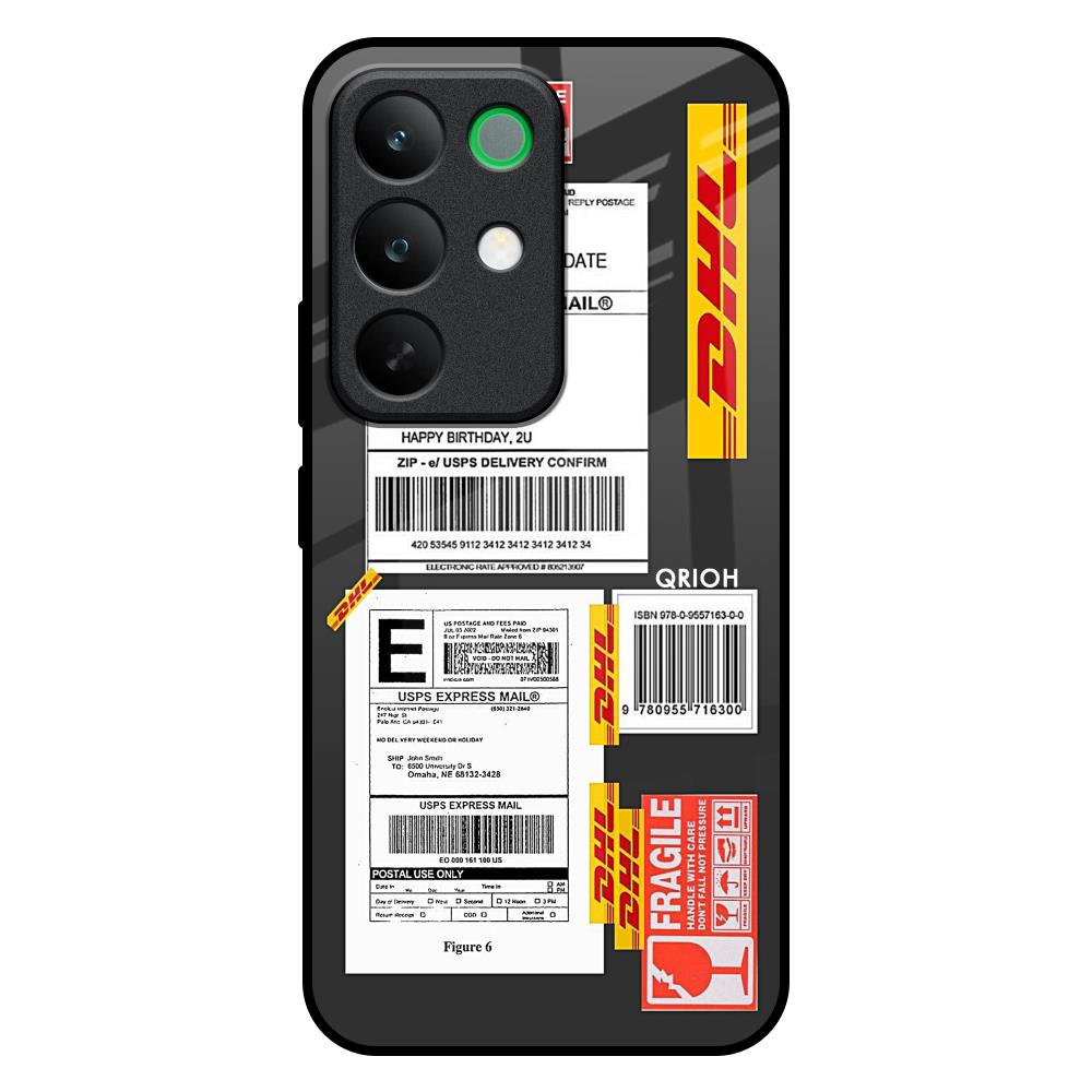 Cool Barcode Label Realme C85 5G Glass Back Cover Online