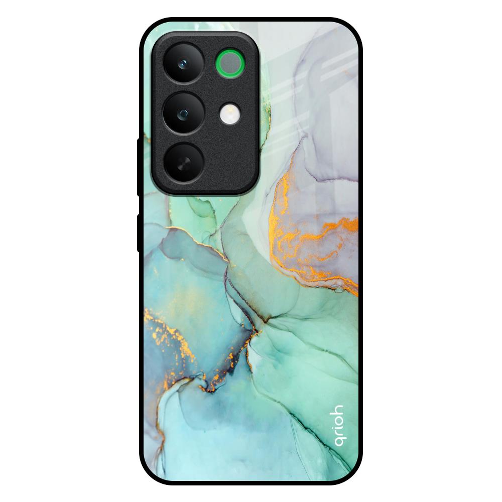 Green Marble Realme C85 5G Glass Back Cover Online