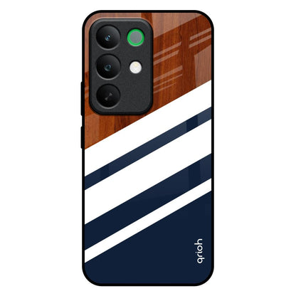 Bold Stripes Realme C85 5G Glass Back Cover Online