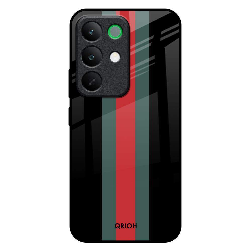 Vertical Stripes Realme C85 5G Glass Back Cover Online