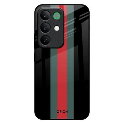 Vertical Stripes Realme C85 5G Glass Back Cover Online