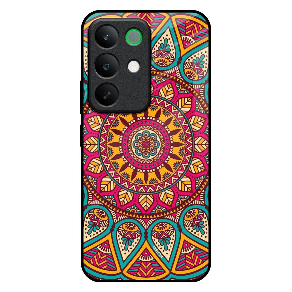 Elegant Mandala Realme C85 5G Glass Back Cover Online