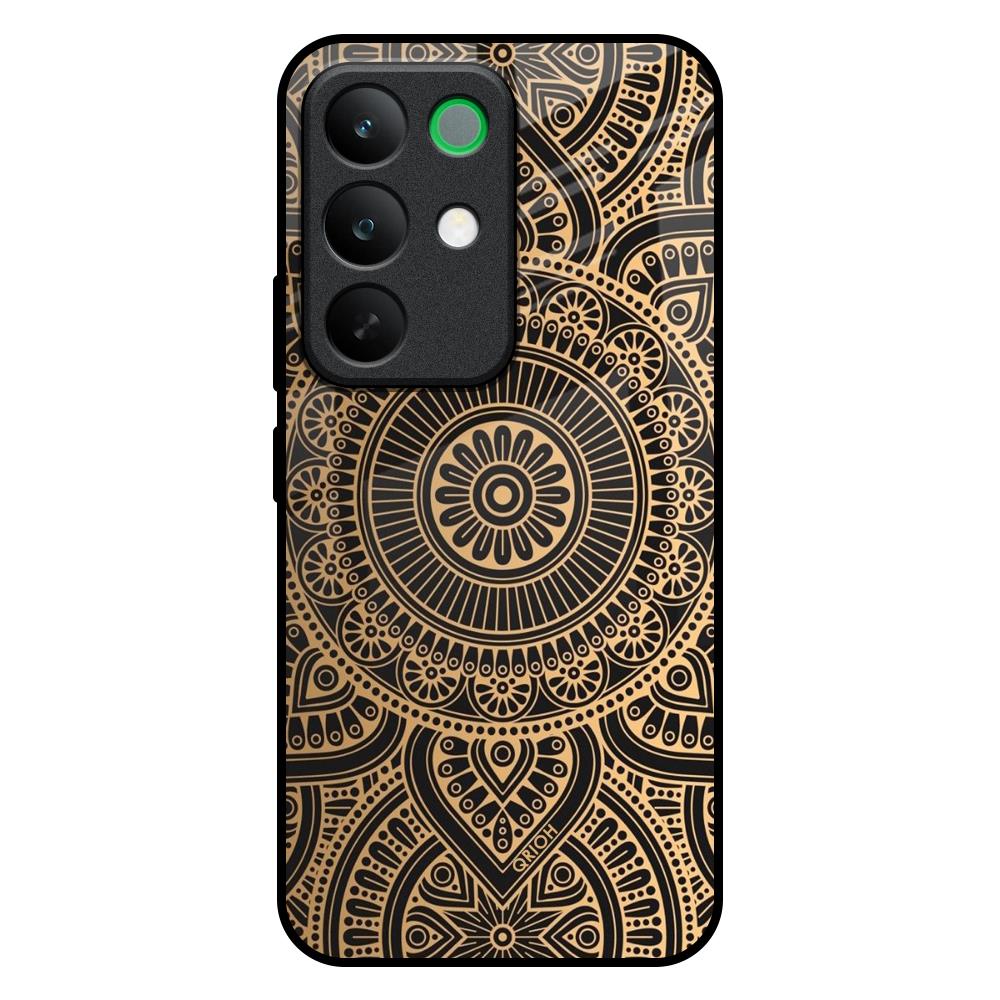 Luxury Mandala Realme C85 5G Glass Back Cover Online