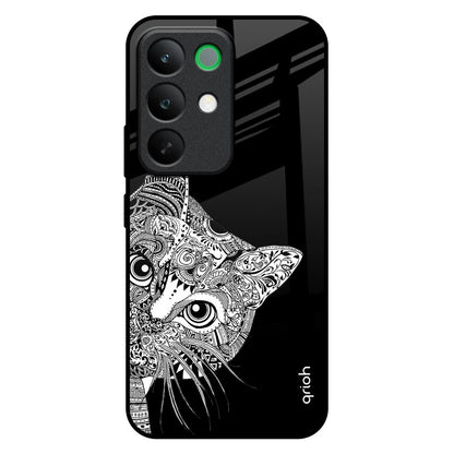 Kitten Mandala Realme C85 5G Glass Back Cover Online