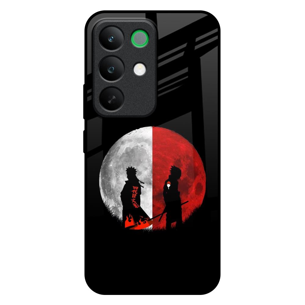 Anime Red Moon Realme C85 5G Glass Back Cover Online