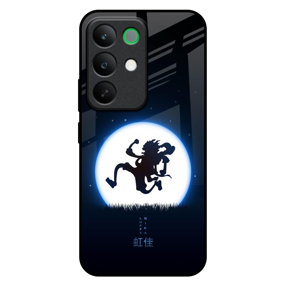 Luffy Nika Realme C85 5G Glass Back Cover Online