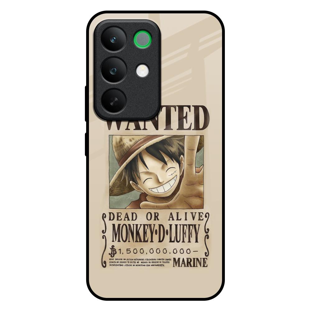 Luffy Wanted Realme C85 5G Glass Back Cover Online
