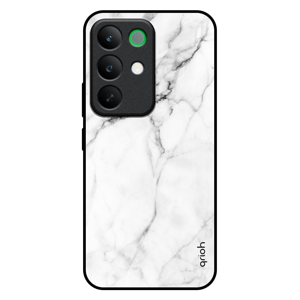 Modern White Marble Realme C85 5G Glass Back Cover Online